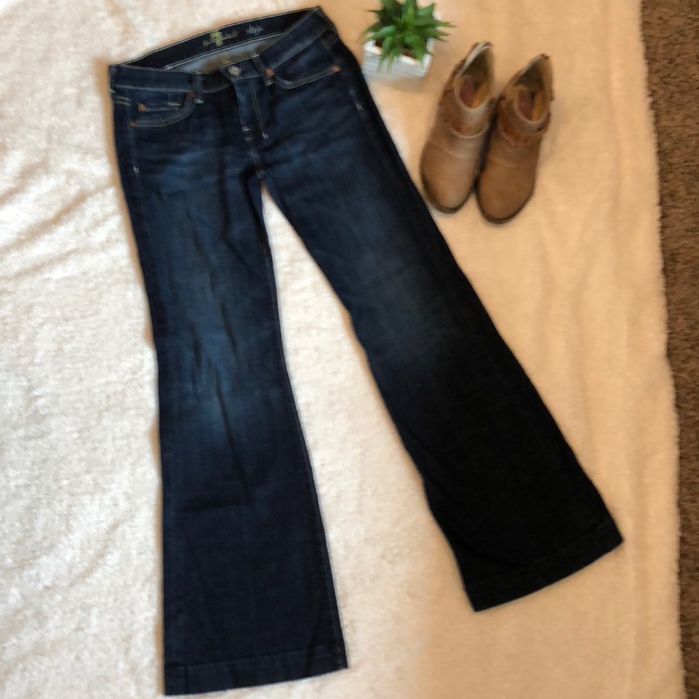 7 for all mankind wide leg pants super cute!!